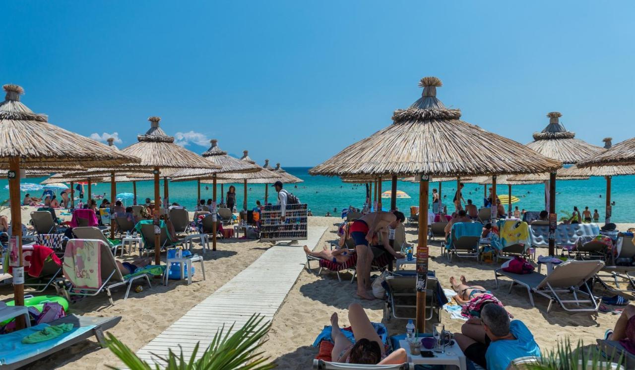 House Kostas On The Beach Sarti Buitenkant foto