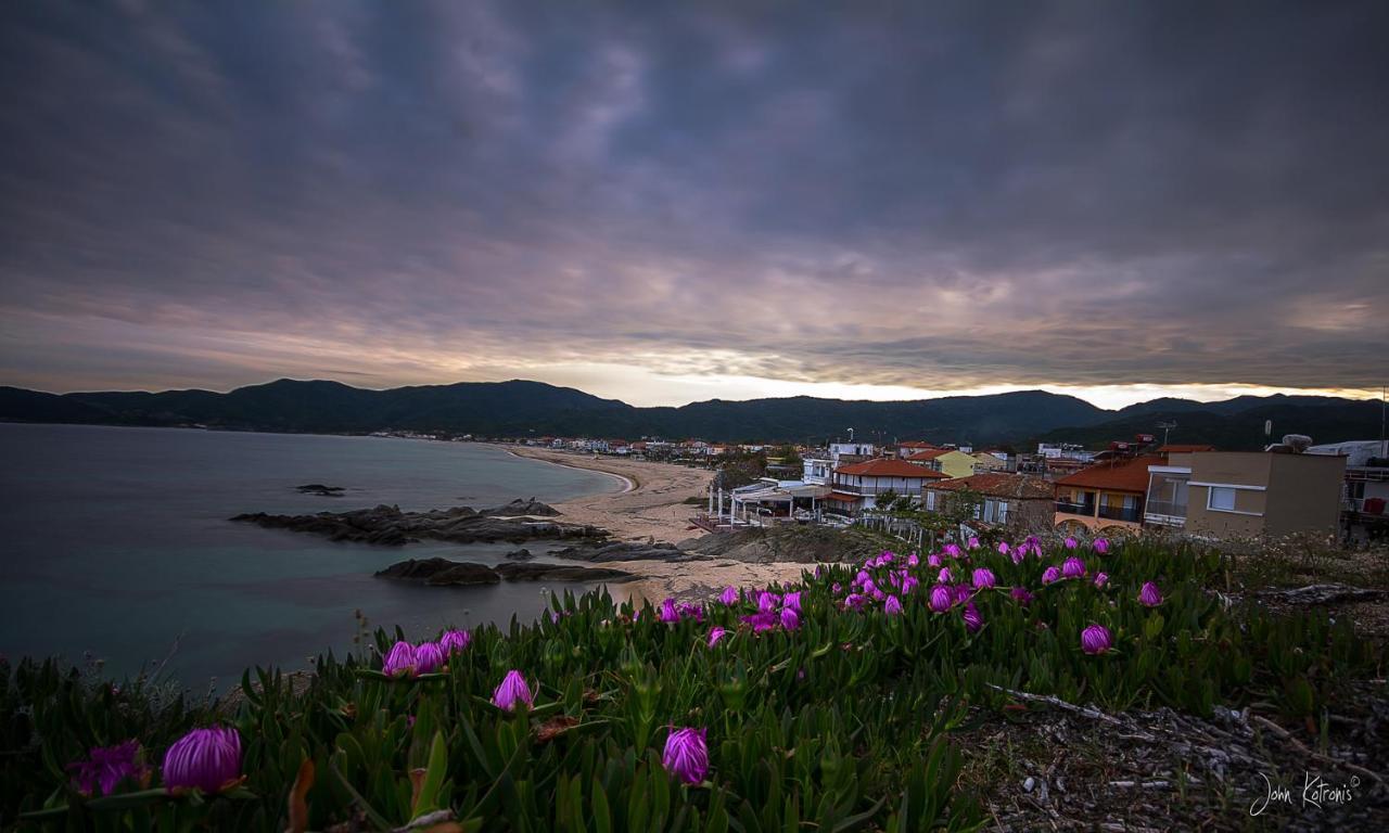 House Kostas On The Beach Sarti Buitenkant foto
