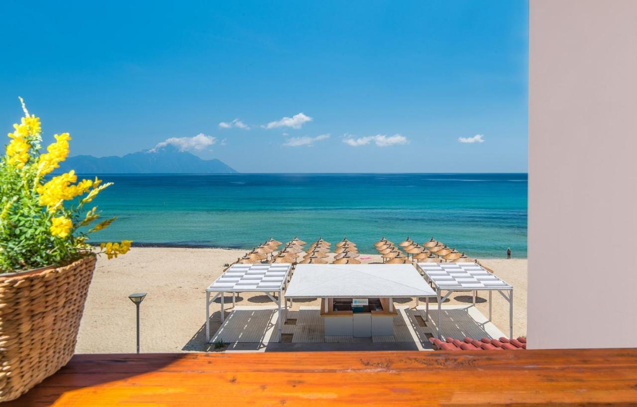 House Kostas On The Beach Sarti Buitenkant foto